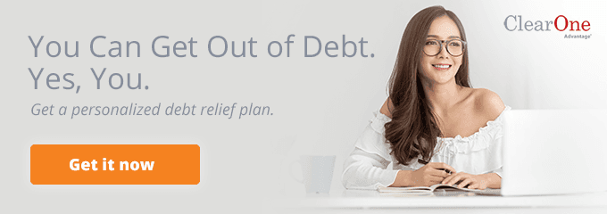 Get a free debt relief savings estimate