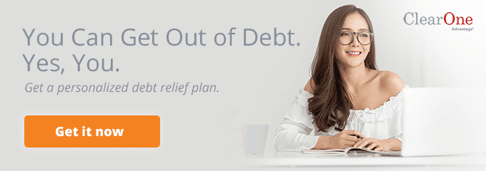Get a free debt relief savings estimate